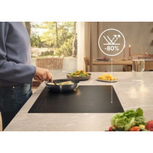 „Electrolux Serie 700 EIS62453IZ“ juoda, įmontuojama, 60 cm, zoninė indukcinė kaitlentė, 4 zona(-os),