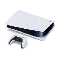 „Sony PlayStation 5“ skaitmeninė konsolė, balta, juoda „Sony PlayStation 5“ skaitmeninė konsolė, balta, juoda