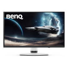 BenQ EX271UZ kompiuterio monitorius 67,3 cm (26,5") 3840 x 2160 pikselių 4K Ultra HD OLED Juoda, Balta