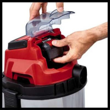 Einhell TC-VC 18 / 20 Li S-Solo Black, Grey, Red 20 L