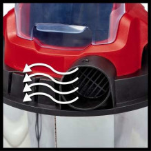 Einhell TC-VC 18 / 20 Li S-Solo Black, Grey, Red 20 L