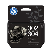 HP 302 / 304 originali juodo rašalo kasetė HP 302 / 304 originali juodo rašalo kasetė