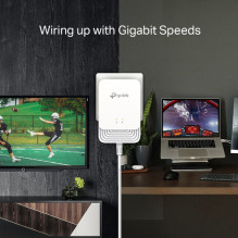 Powerline adapteris TP-Link TP-Link PG1200 KIT V1 - Powerline adapteru komplekts - GigE, G.hn - pieslēdzams pie sienas r Powerline adapteris TP-Link TP-Link PG1200 KIT V1 - Powerline adapteru komplekts - GigE, G.hn - pieslēdzams pie sienas r