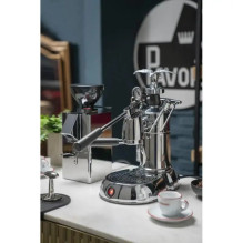 Ekspres ciśnieniowy La Pavoni Espressomachine Handler (LPLMLN01EU) Milano sidabras