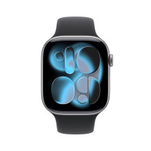 Apple Watch Series 11 (2025) GPS 46mm Space Gray Alu Case, Black Sport Band S / M EU MEV04 Apple Watch Series 11 (2025) GPS 46mm Space Gray Alu Case, Black Sport Band S / M EU MEV04