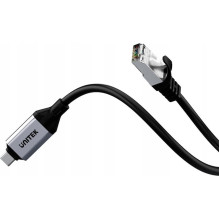 Unitek Kabel Ethernet USB C RJ-45 LAN, przewód sieciowy, 3m Unitek Kabel Ethernet USB C RJ-45 LAN, przewód sieciowy, 3m