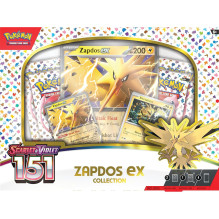 Kolekcinis kortų žaidimas - Pokémon Scarlet & Violet—151 Zapdos ex Box Set Kolekcinis kortų žaidimas - Pokémon Scarlet & Violet—151 Zapdos ex Box Set