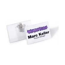 Namenschild Kombiklemme...