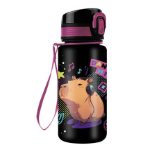 Water bottle CoolPack CAPYBARA / MUSIC, plastic, 0.4 l Water bottle CoolPack CAPYBARA / MUSIC, plastic, 0.4 l