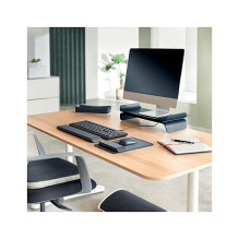 LEITZ Ergo Monitor Stand, Dark Grey LEITZ Ergo Monitor Stand, Dark Grey