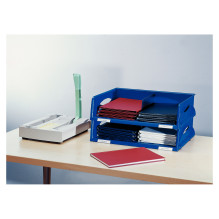 LEITZ Briefablage Sorty A3 quer Jumbo DIN A3 quer blau LEITZ Briefablage Sorty A3 quer Jumbo DIN A3 quer blau