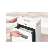 Protect 8X paper shredder with particle cut, up to 8 sheets, white Protect 8X paper shredder with particle cut, up to 8 sheets, white