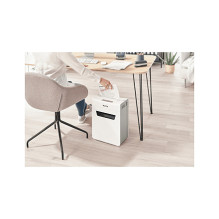 Protect 8X paper shredder with particle cut, up to 8 sheets, white Protect 8X paper shredder with particle cut, up to 8 sheets, white