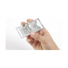 DURABLE Namensschild Classic m Magnet 34x74mm 10 St silber DURABLE Namensschild Classic m Magnet 34x74mm 10 St silber