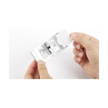 DURABLE Namensschild Classic m Magnet 34x74mm 10 St silber DURABLE Namensschild Classic m Magnet 34x74mm 10 St silber