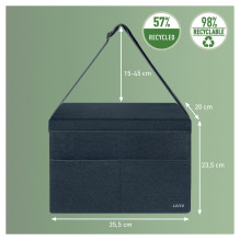 Desk Sharing Tasche m. Deckel grau, 200x235x355 (BxHxT) Desk Sharing Tasche m. Deckel grau, 200x235x355 (BxHxT)