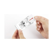 DURABLE Namensschild Classic m Magnet 34x74mm 10 St silber DURABLE Namensschild Classic m Magnet 34x74mm 10 St silber