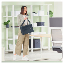 Desk Sharing Tasche m. Deckel grau, 200x235x355 (BxHxT) Desk Sharing Tasche m. Deckel grau, 200x235x355 (BxHxT)