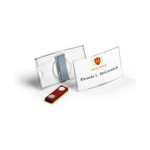 DURABLE Namensschild konvex m Magnet 40x75mm 25er Pck