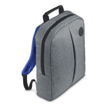 hama Laptop-Rucksack Genua Polyester grau bis 39,6 cm (15,6 Zoll)