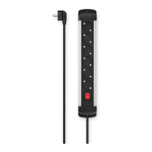 hama 6-way power strip with...