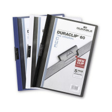 DURABLE Klemmhefter Duraclip DIN A4 schwarz DURABLE Klemmhefter Duraclip DIN A4 schwarz