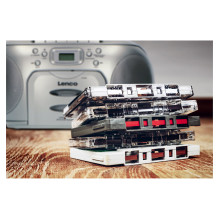 Lenco SCD-420 silber