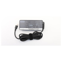 N Lenovo AC adapteris 65W USB C tipo komplekte yra maitinimo laidas