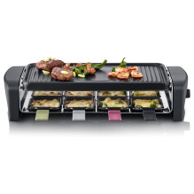 Severin Raclette-Grill (RG 9646), schwarz, 1400 W Severin Raclette-Grill (RG 9646), schwarz, 1400 W