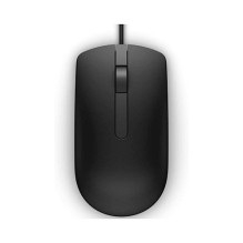 DELL MS116 Pelė, skirta abiem rankoms, USB A tipo, optinė, 1000 DPI (MS116-BK)