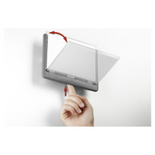Türschild ClckSign149x52,5 Kleben / Schrauben graphit