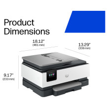 HP Officejet Pro 8135e All-in-One - Multifunktionsdrucker - Farbe - Tintenstrahl - Legal (216 x 356 mm)
