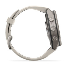Garmin fenix 9 Pro 43mm Titan Nebelgrau / Sandstein Silikon Garmin fenix 9 Pro 43mm Titan Nebelgrau / Sandstein Silikon