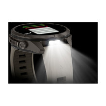 Garmin fenix 9 Pro 43mm Titan Nebelgrau / Sandstein Silikon Garmin fenix 9 Pro 43mm Titan Nebelgrau / Sandstein Silikon