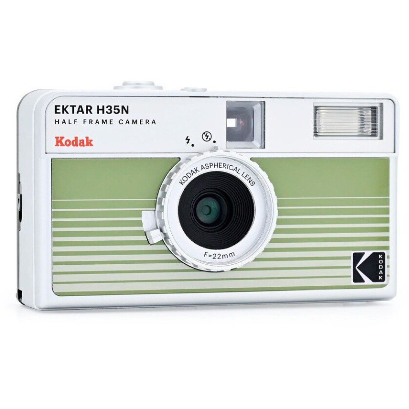 Kodak EKTAR H35N HF Film Camera Analog Camera Set with Ultramax, green strip (RK0309)
