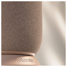 Motorola „Moto Sound Flow“ 30W nešiojama kolonėlė „Sound by Bose Wi-Fi Bluetooth“ IP67 12h pilkai ruda