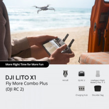 Drone DJI Lito X1 Fly More Combo Plus (DJI RC 2) Drone DJI Lito X1 Fly More Combo Plus (DJI RC 2)