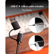 USB adapter Icy Box ICY BOX IB-1123M-CU31 USB 3.2 Gen 2 (3.1 Gen 2) Type-C Black USB adapter Icy Box ICY BOX IB-1123M-CU31 USB 3.2 Gen 2 (3.1 Gen 2) Type-C Black