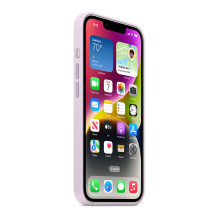 Apple silikoninis dėklas su MagSafe alyvine spalva, skirtas iPhone 14, MPRY3ZM / A