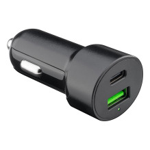 Car charger adapter 48W black Car charger adapter 48W black