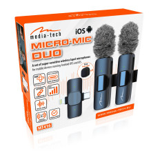 „Media-Tech MT416 Micro-Mic Duo“ „Media-Tech MT416 Micro-Mic Duo“
