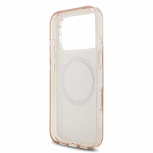 Dėklas Guess IML Flowers Allover Strap MagSafe Apple iPhone 18 Pro rožinis Dėklas Guess IML Flowers Allover Strap MagSafe Apple iPhone 18 Pro rožinis