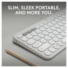 PEBBLE KEYS 2 K380S TONAL WHITE PEBBLE KEYS 2 K380S TONAL WHITE