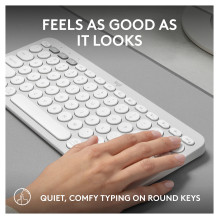 PEBBLE KEYS 2 K380S TONAL WHITE PEBBLE KEYS 2 K380S TONAL WHITE
