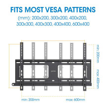 Manhattan Outdoor TV-Wandhalterung 37-86" 80kg Manhattan Outdoor TV-Wandhalterung 37-86" 80kg