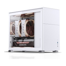 Jonsbo D31 Micro-ATX Gehäuse, Tempered Glass - weiß