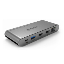 Stotis / Replikatorius Wortmann AG TERRA MOBILI USB-C dviejų ekranų įkrovimo stotelė kelionėms! Stotis / Replikatorius Wortmann AG TERRA MOBILI USB-C dviejų ekranų įkrovimo stotelė kelionėms!