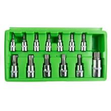 ŽVAIGŽDINIŲ "TORX" GALVUČIŲ-ANTGALIŲ KOMPLEKTAS, 13VNT. DS1230 ŽVAIGŽDINIŲ "TORX" GALVUČIŲ-ANTGALIŲ KOMPLEKTAS, 13VNT. DS1230