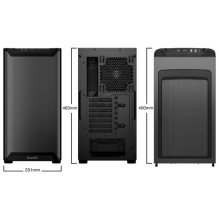Be quiet PURE BASE 501 Airflow Window (Black, Tempered Glass)
