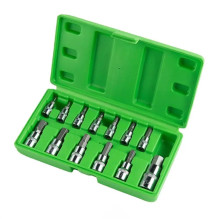 Set of 13 Hexagonal "HEX" Socket Heads-Bits DS1226 Set of 13 Hexagonal "HEX" Socket Heads-Bits DS1226